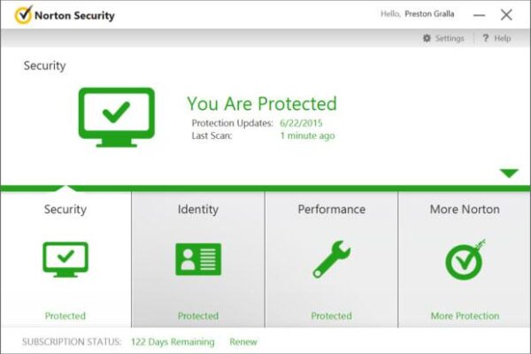 Norton Security interface2 Antivirusni programi